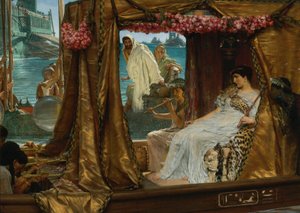 El encuentro entre Antonio y Cleopatra