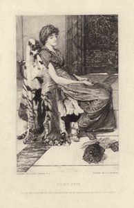 Mascotas Tranquilas de Lawrence Alma Tadema