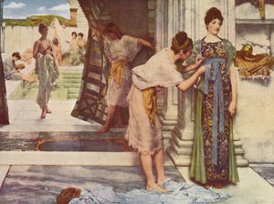 El Frigidarium, 1890 de Lawrence Alma Tadema