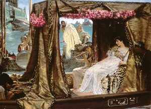 El encuentro de Antonio y Cleopatra