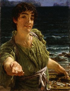 Una carita, 1883 de Lawrence Alma Tadema