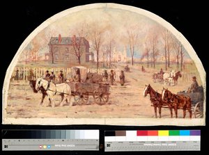 La Residencia Ogden después del Incendio de 1871 de Lawrence Carmichael Earle
