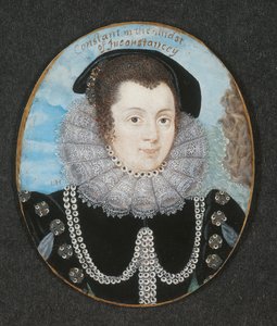 Margaret Clifford (c.1560-1616) Condesa de Cumberland de Lawrence Hilliard