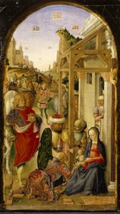 Adoración de los Reyes Magos de Lazzaro Bastiani