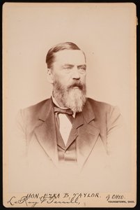 Retrato de Ezra Booth Taylor 1823-1912, antes de 1896 de Le Roy and Terrill