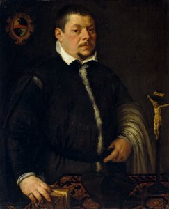 Magistrado con crucifijo de Leandro Bassano