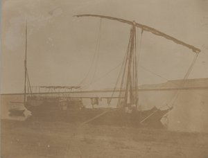 Barco del Nilo, Egipto de Leavitt Hunt.