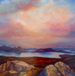 Lago de las tierras altas de Lee Campbell