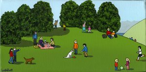 Picnic en la Colina, 2015 de Lee Sellers