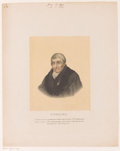 Portret de Herman Tollius H. Tollius (título sobre el objeto)