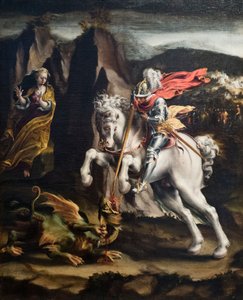 San Jorge y el dragón, Lelio Orsi de Lelio Orsi da Novellara