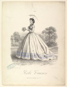 Robe Trianon, Dollfus Mieg & Cie, 1865 de Lemercier et Compagnie