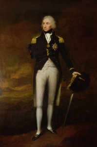 Retrato del almirante vizconde Nelson (1758-1805) (óleo sobre lienzo) de Lemuel Francis Abbott