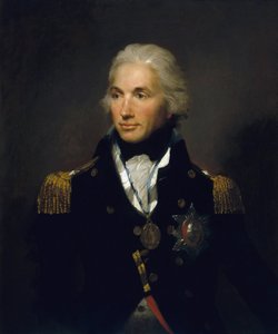 Retrato del vicealmirante Horatio Nelson (1758-1805), primer vizconde de Nelson. Óleo sobre lienzo de Lemuel Francis Abbott