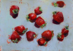 Fresas frescas de verano de Lena Ru