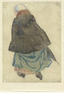 Mujer que corre de Leo Gestel (signed by artist)