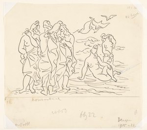 Bañistas (boceto) de Leo Gestel