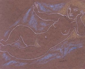 Desnudo rubio