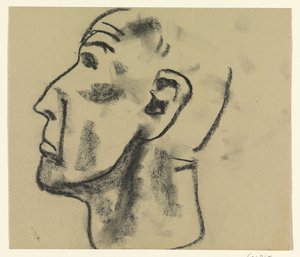Cabeza de hombre de Leo Gestel