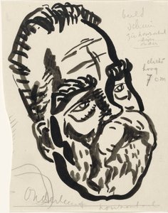Mannenkop de Leo Gestel