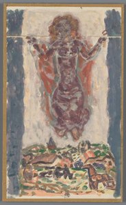 Diseño para la encuadernación por: Karl Baarslag, S.O.S., [1936-1937] de Leo Gestel