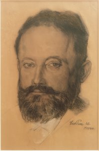 Retrato de caballero de Leo Putz