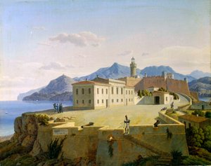 Napoleón Bonaparte en Portoferraio de Leo von Klenze