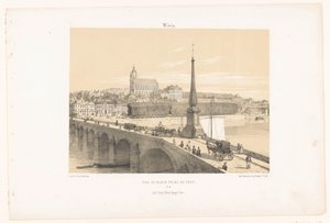 Vista de Blois desde el puente
Vue de Blois prise du pont (título en el objeto)
Francia contemporánea (título de la serie)
La France de nos jours (título de la serie)
