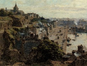 Granville, Mañana, 1892 de Leon Augustin Lhermitte