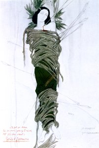 Diseño de vestuario para el drama del escritor italiano Gabriele D