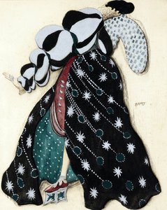 Diseño de vestuario para el ballet La Leyenda de José de R. Strauss