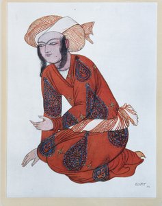 Diseño de vestuario para el ballet Sheherazade de N. Rimsky-Korsakov