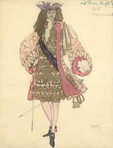 Diseño de vestuario para el ballet La Bella Durmiente de P. Tchaikovsky
