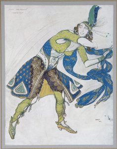 Danza India La Marquesa de Casati, 1912 de Leon Bakst