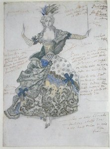 La Belle au Bois Dormant, diseño de vestuario para 