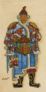 Diseño de vestuario oriental de Leon Bakst