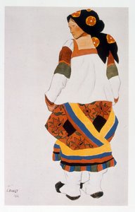 Mujer campesina de Leon Bakst