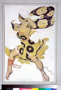 Fobos. Vestuario para el ballet “Narciso” de Leon Bakst
