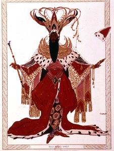 Richard Strauss "La Leyenda de José" Ópera de París, mayo de 1914. Vestuario de Leon Bakst de Leon Bakst