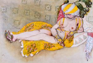 La Sultana Amarilla, 1916 de Leon Bakst