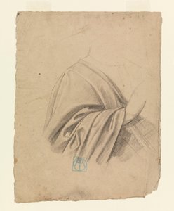 Dibujo, Estudio de drapeado, 1886-92 de Leon Dabo