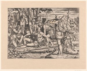 La muerte de Adonis de Leon Davent