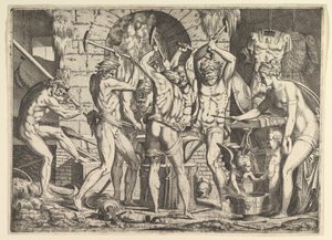 Venus en la Fragua de Vulcano, 1546-47