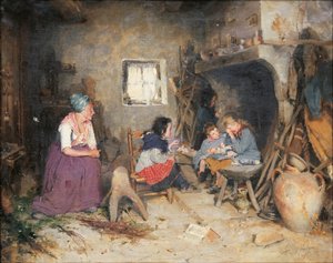 La muñeca rota, 1885 de Leon Delachaux