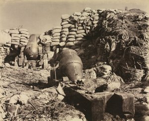 Batería, Malakoff, 1855 de Leon Eugéne Méhédin