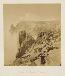 Peñas del Monasterio de San Jorge (Rochers du Monastere St. Georges) de Leon Eugéne Méhédin