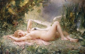 El triunfo del cisne de Leon Francois Comerre