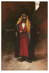 Un guardia árabe