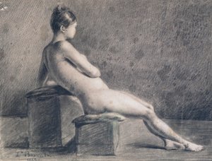 Modelo de perfil, c. 1853-1922