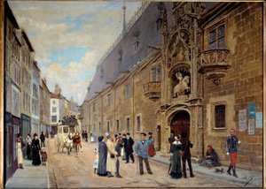 El Palacio Ducal en Nancy restaurado de Leon Joseph Voirin